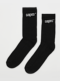 SNIPES, 3 PACK - Small Logo Essential Crew Socks, zwart, Afbeelding 1 van 2