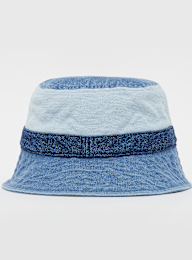 Karl Kani, KK Signature Block Denim Bucket Hat blue, blauw, Afbeelding 2 van 3