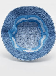 Karl Kani, KK Signature Block Denim Bucket Hat blue, blauw, Afbeelding 3 van 3