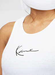 Karl Kani, Small Signature Rib Top, wit, Afbeelding 3 van 4