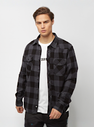 Brandit, Check Shirt, zwart, Afbeelding 1 van 5