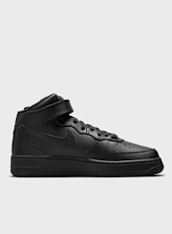 Nike, Air Force Mid LE (GS), zwart, Afbeelding 2 van 9