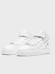 Nike, Nike Air Force Mid LE (GS), wit, Afbeelding 4 van 9