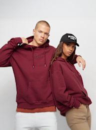 Karl Kani, Small Signature Essential Hoodie dark red, red, Image 1 of 4