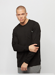 Urban Classics, Organic Basic Pocket LS, czarny, Obraz 1 z 4