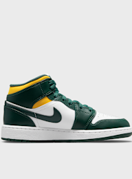 Jordan, Air Jordan 1 Mid noble green/pollen white, green, Image 2 of 8