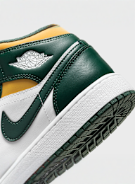 Jordan, Air Jordan 1 Mid noble green/pollen white, green, Image 8 of 8