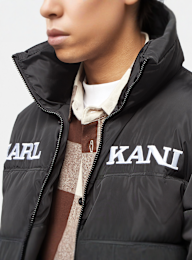 Karl Kani, Retro Essential Puffer Jacket, black, Image 3 of 6