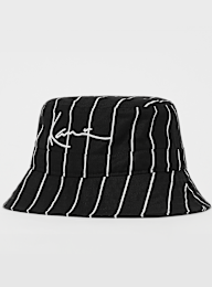 Karl Kani, Signature Pinstripe Bucket Hat, czarny, Obraz 1 z 3