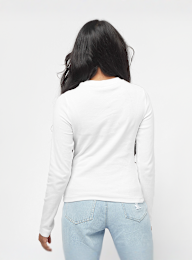Karl Kani, Small Signature Rib Long Sleeve, white, Image 2 of 4