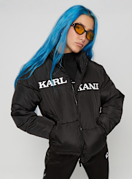 Karl Kani, Retro Essential Puffer Jacket, black, Image 1 of 5