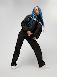 Karl Kani, Retro Essential Puffer Jacket, black, Image 5 of 5