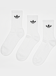 adidas Originals, adicolor Trefoil Crew Sokken (3 Pack), multicolor, Afbeelding 1 van 2