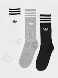 adidas Originals, Crew Socks 3 Pairs, multi-colour, Image 1 of 2