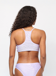 Karl Kani, Small Signature Rib Bikini Top, roze, Afbeelding 2 van 4