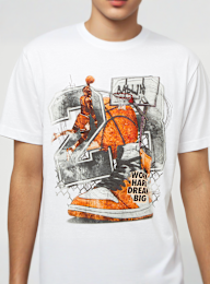 Mister Tee, Vintage Ballin Tee, white, Image 3 of 4