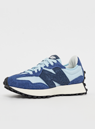 New Balance, 327 morning fog, blue, Image 2 of 5