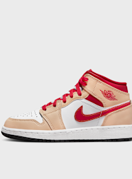 Jordan, Air Jordan 1 Mid white onyx/light curry/white, white, Image 1 of 8