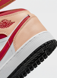 Jordan, Air Jordan 1 Mid white onyx/light curry/white, white, Image 8 of 8