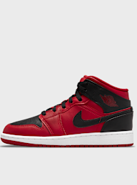 Jordan, Air Jordan 1 Mid gym red/black/white, Red, Image 1 of 8