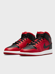 Jordan, Air Jordan 1 Mid gym red/black/white, Red, Image 4 of 8