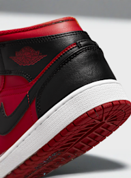 Jordan, Air Jordan 1 Mid gym red/black/white, Red, Image 8 of 8