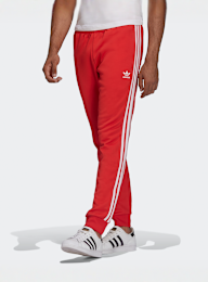 adidas Originals, adicolor Superstar Slim Trainingsbroeken, rood, Afbeelding 1 van 7