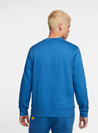 Nike, Sportswear Club Fleece Crew, blue, Image 2 of 5