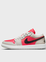 Jordan, Air Jordan 1 Low lt iron ore/black/siren red, Red, Image 1 of 8
