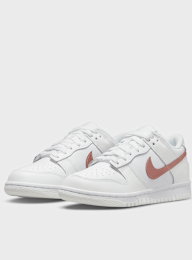 Nike, Dunk Low (GS), white, Image 4 of 8