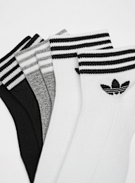 adidas Originals, 3 PACK - adicolor Trefoil Ankle Socks, multi-colour, Image 2 of 2