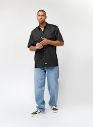 Dickies, Work Shirt Short Sleeve Rec, black, Image 5 of 5