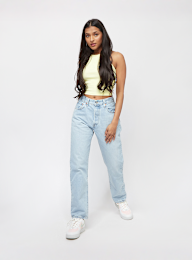 Urban Classics, Cropped Rib Top, geel, Afbeelding 3 van 3