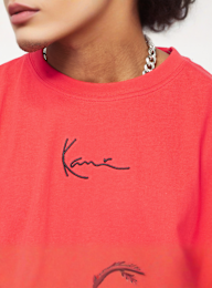 Karl Kani, Small Signature Essential Tee, rood, Afbeelding 3 van 4