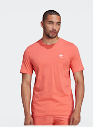 adidas Originals, ESSENTIAL TEE semi turbo, Red, Image 1 of 3
