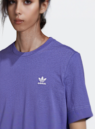 adidas Originals, ESSENTIAL TEE purple, purple, Image 3 of 3