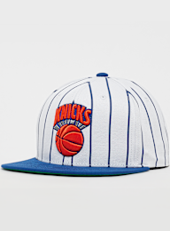 Mitchell & Ness, Retro Pinstripe Snapback HWC NBA New York Knicks, white, Image 1 of 3