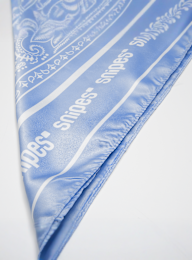 SNIPES, Paisley Satin Scarf, blue, Image 4 of 4