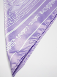 SNIPES, Paisley Satin Scarf, purple, Image 4 of 4