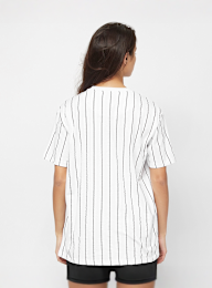 Karl Kani, Small Signature Essential Pinstripe Oversized Tee, white, Image 2 of 4