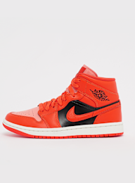 Jordan, Air Jordan 1 Mid SE summit white/blue chill-black, orange, Image 1 of 5