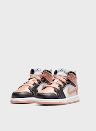 Jordan, Air Jordan 1 Mid Toddlers, white, Image 4 of 7