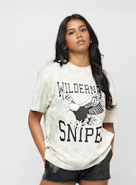 SNIPES, Tye Die Eagle Print Tee, beige, Afbeelding 1 van 5