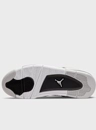 Jordan, Air Jordan 4 Retro white/black/neutral grey, Red, Image 3 of 8