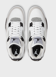 Jordan, Air Jordan 4 Retro white/black/neutral grey, Red, Image 6 of 8