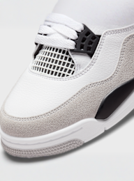 Jordan, Air Jordan 4 Retro white/black/neutral grey, Red, Image 7 of 8