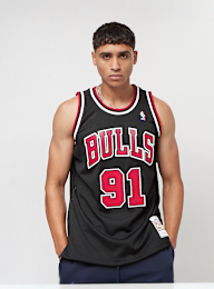 Mitchell & Ness, NBA Swingman Alternate Jersey Chicago Bulls 1997-98 Dennis Rodman, zwart, Afbeelding 1 van 6