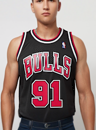 Mitchell & Ness, NBA Swingman Alternate Jersey Chicago Bulls 1997-98 Dennis Rodman, zwart, Afbeelding 3 van 6