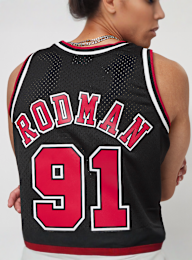 Mitchell & Ness, NBA Swingman Alternate Jersey Chicago Bulls 1997-98 Dennis Rodman, zwart, Afbeelding 5 van 6