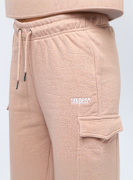 SNIPES, Small Essential Tight Cargo Sweatpants, beige, Afbeelding 5 van 6